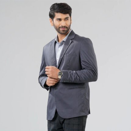 Men Black Blazer